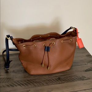 Coach crossbody drawstring bag